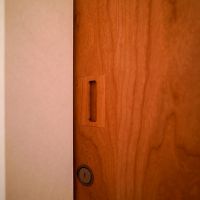 三鷹市井の頭の売買物件/建具の把手といった細部までデザインされています