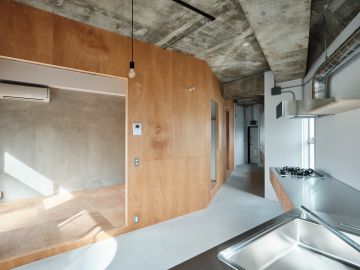 北区王子の賃貸物件/キッチンの中で住む、働く、商う
