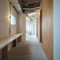 北区王子の賃貸物件/402：大きなカウンターで作業ができたり、展示ができたり