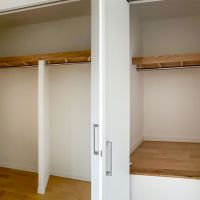 練馬区東大泉の賃貸物件/2階：大小ふたつのクローゼット