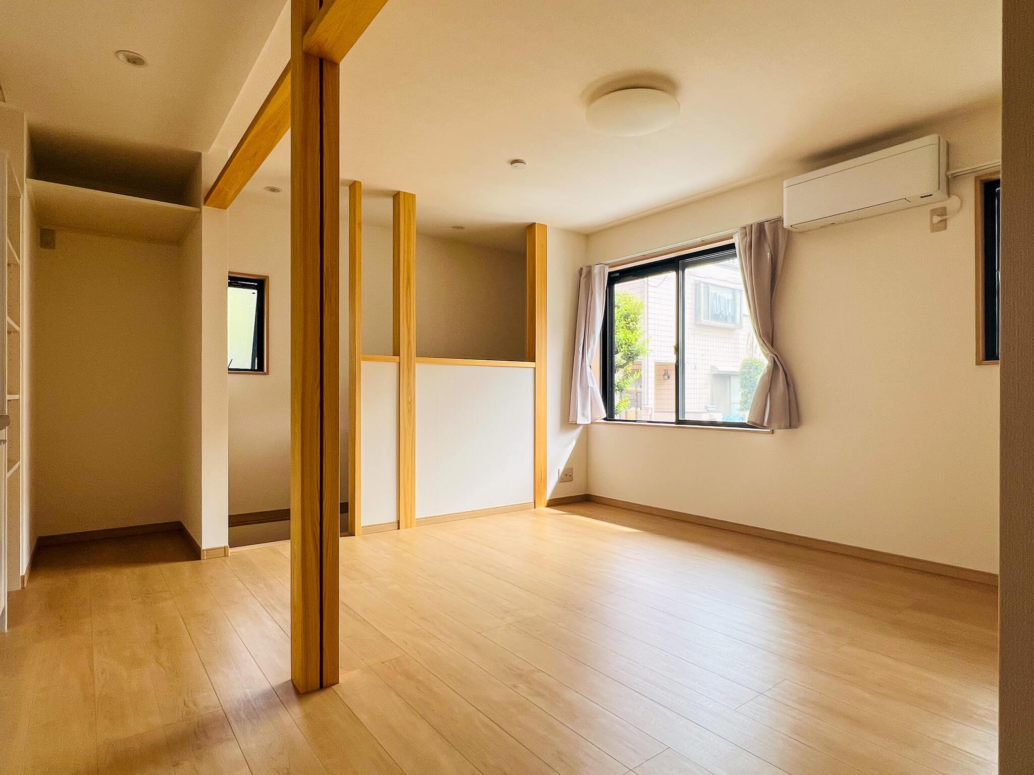 中野区上高田の賃貸物件/1階ですが明るく居心地の良い空間です