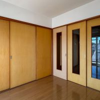 世田谷区野沢の賃貸物件/間仕切りを閉めるとこんな感じ