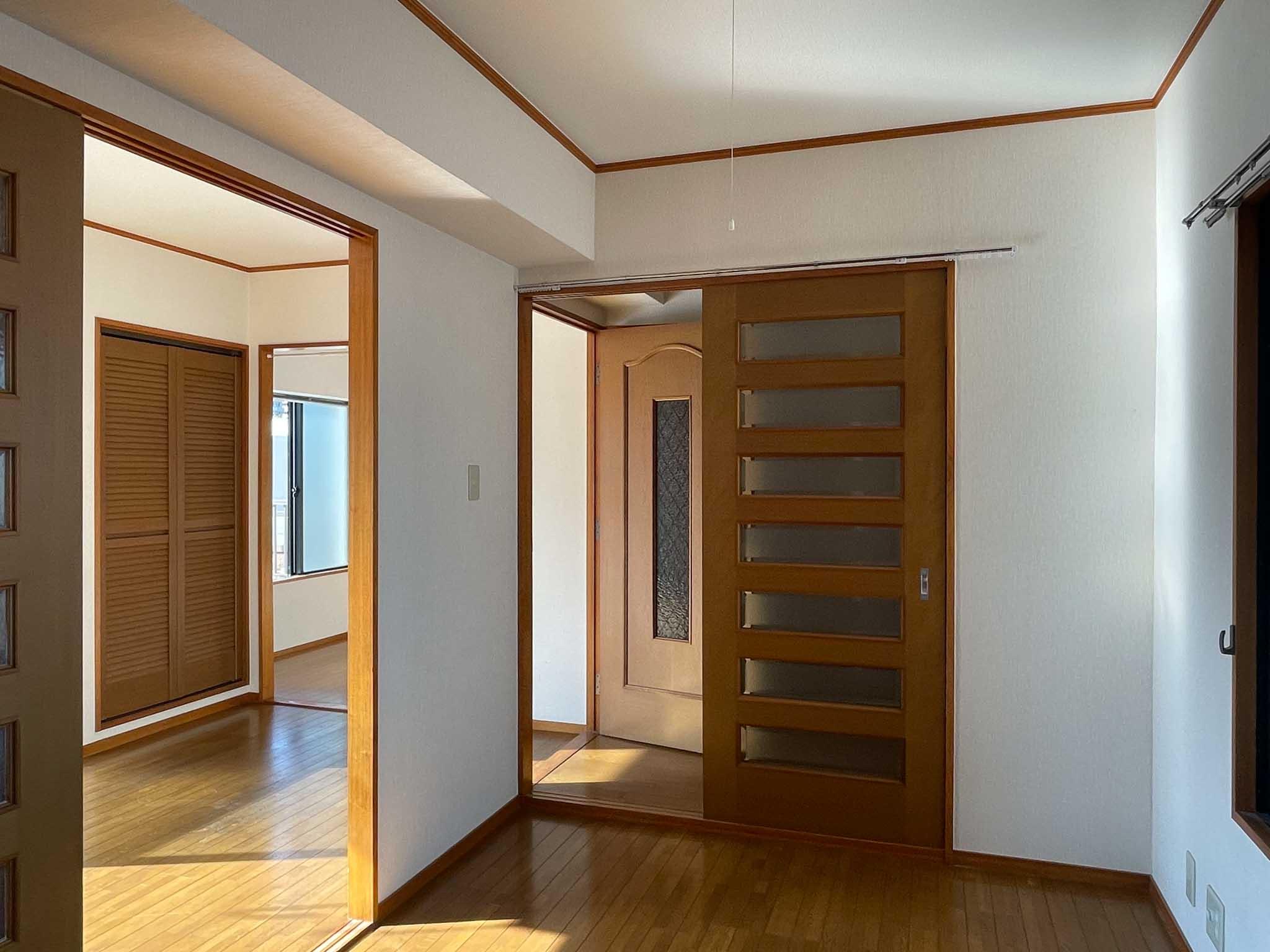 板橋区大山金井町の賃貸物件/4.5畳洋室。リビングからも玄関側からもアクセス可能