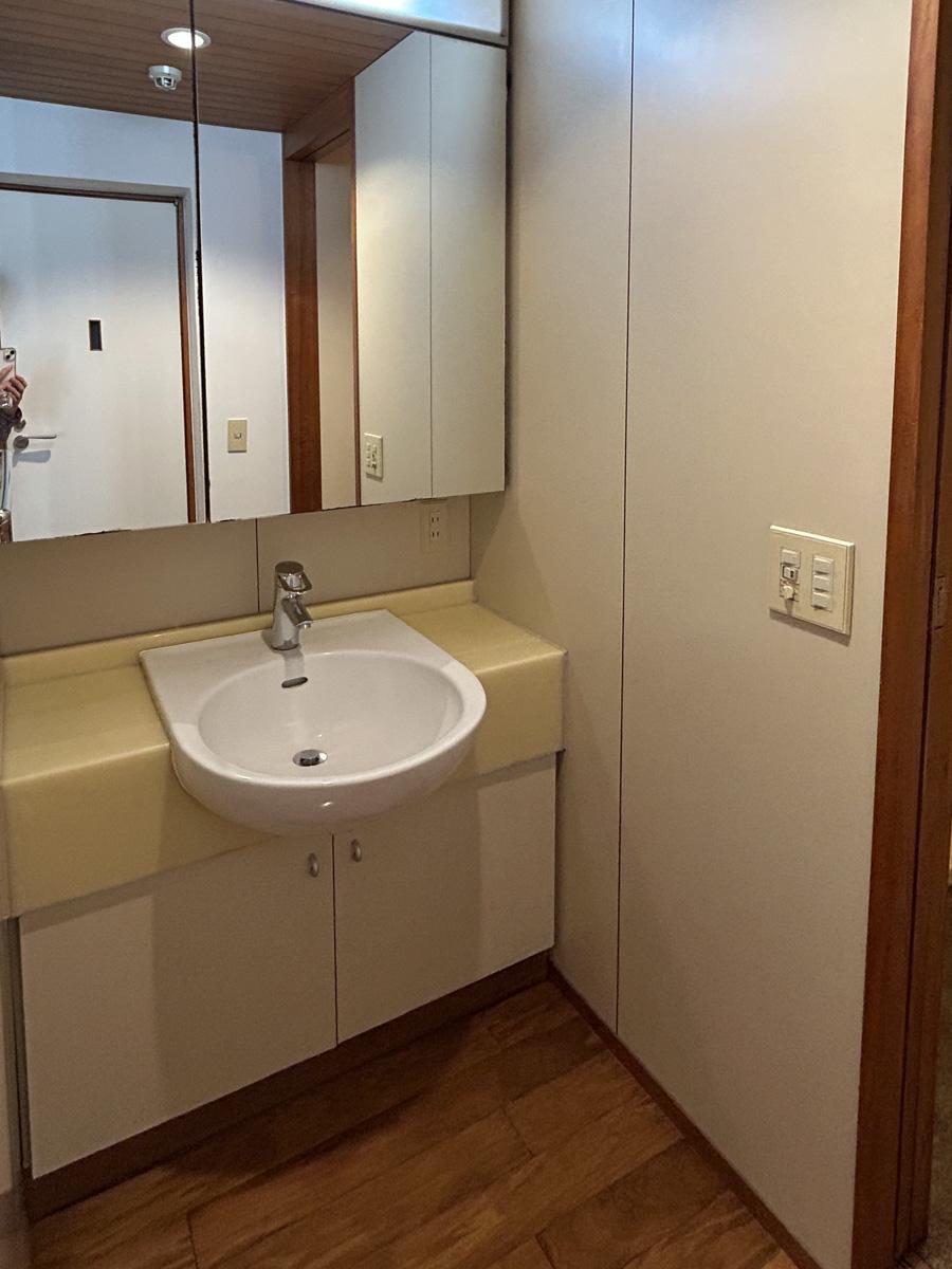 目黒区東が丘の賃貸物件/洗面台※写真は別部屋のもの