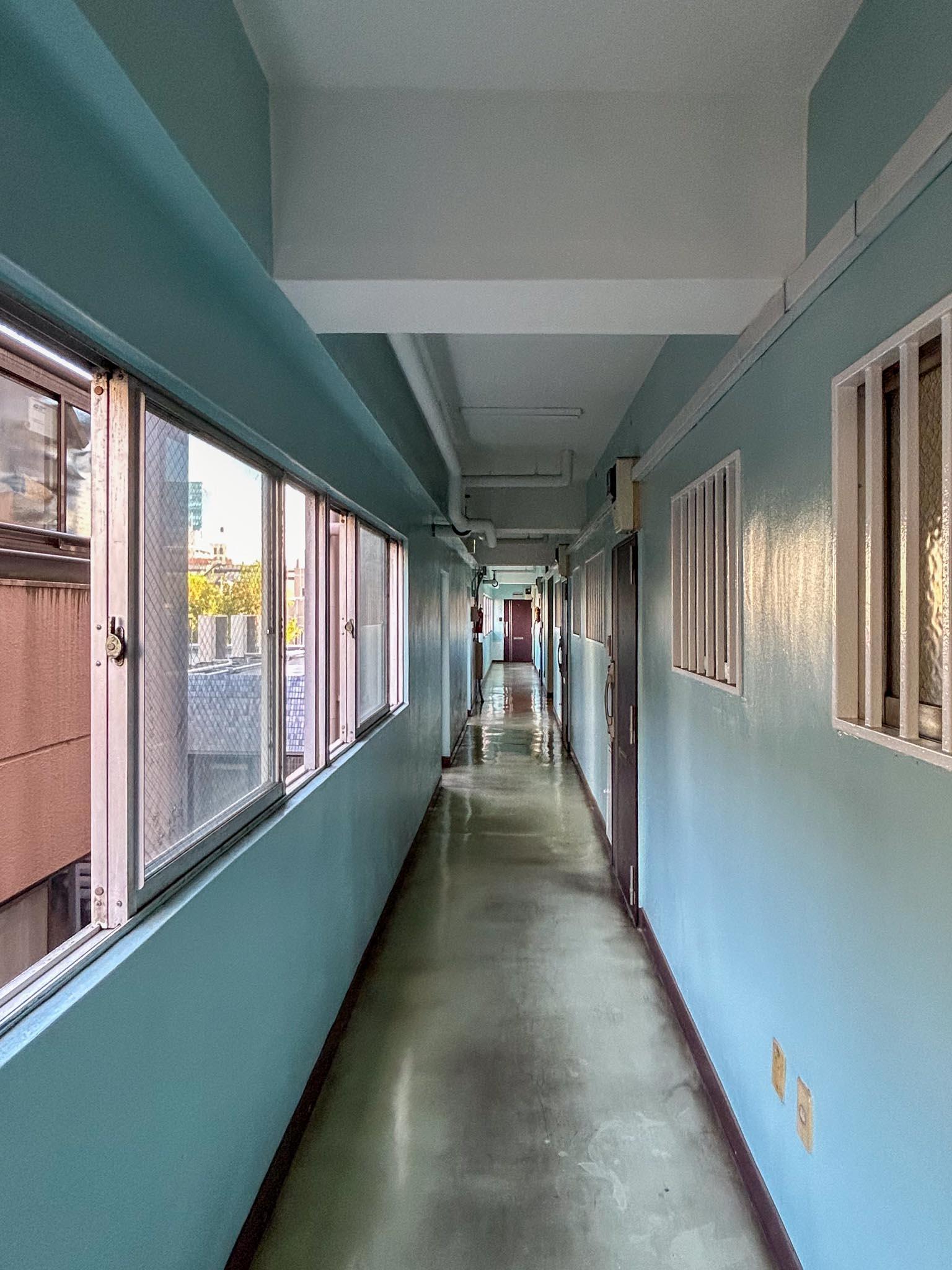 渋谷区千駄ヶ谷の賃貸物件/共用廊下