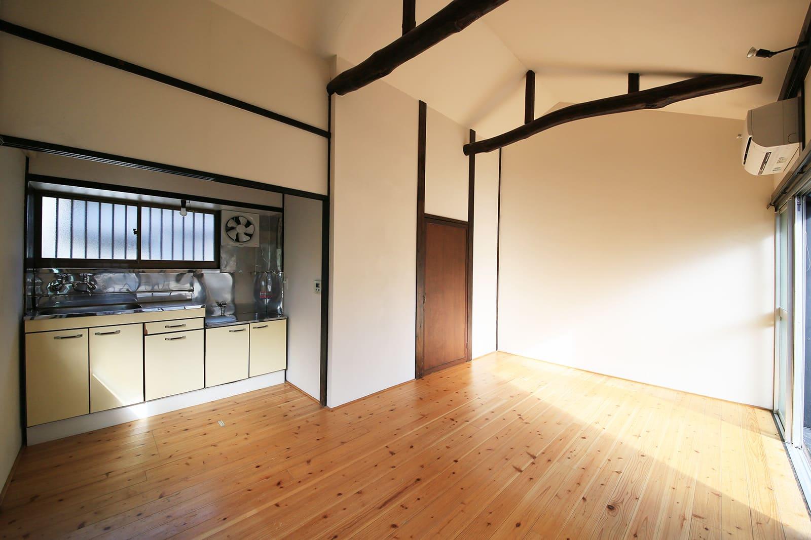 大田区大森西の賃貸物件/天井の高いワンルームです