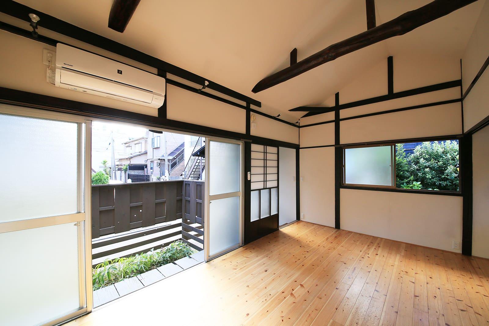 大田区大森西の賃貸物件/縁側と専用庭の付いた、落ち着きのある区画です