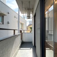 北区王子の賃貸物件/バルコニー別角度から