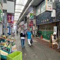 大田区西六郷の賃貸物件/雑色駅前の商店街。ローカルな雰囲気がいいですね