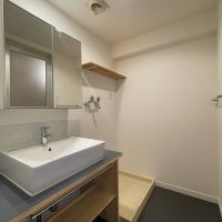 江戸川区瑞江の賃貸物件/洗面台もかわいらしいデザインのものを採用