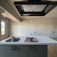 三鷹市井の頭の賃貸物件/2口ガスコンロが縦に並んだキッチン