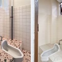 新宿区築地町の賃貸物件/ふたつあるトイレはいずれも和式