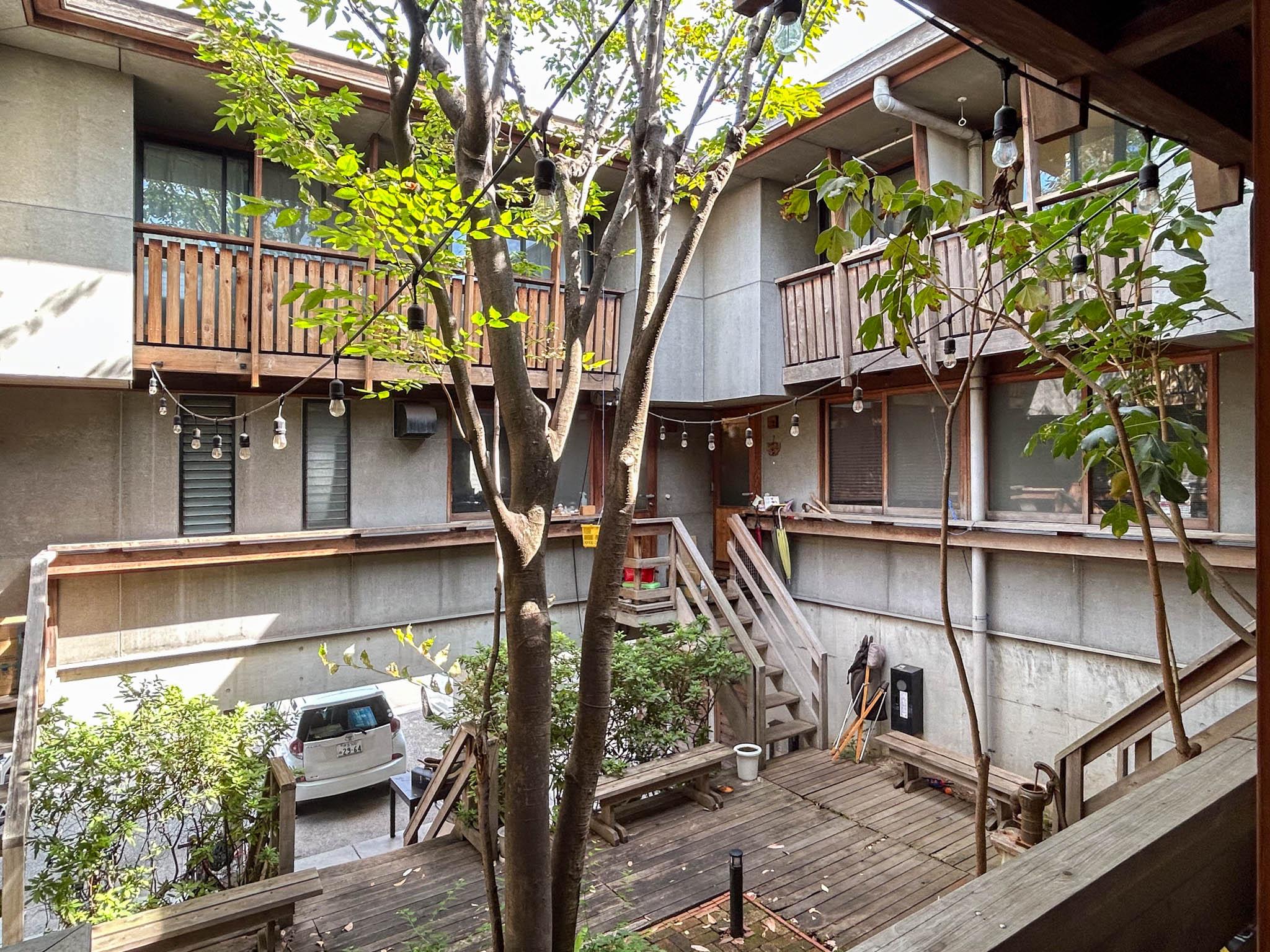 北区西が丘の賃貸物件/1階：リビングからの景色