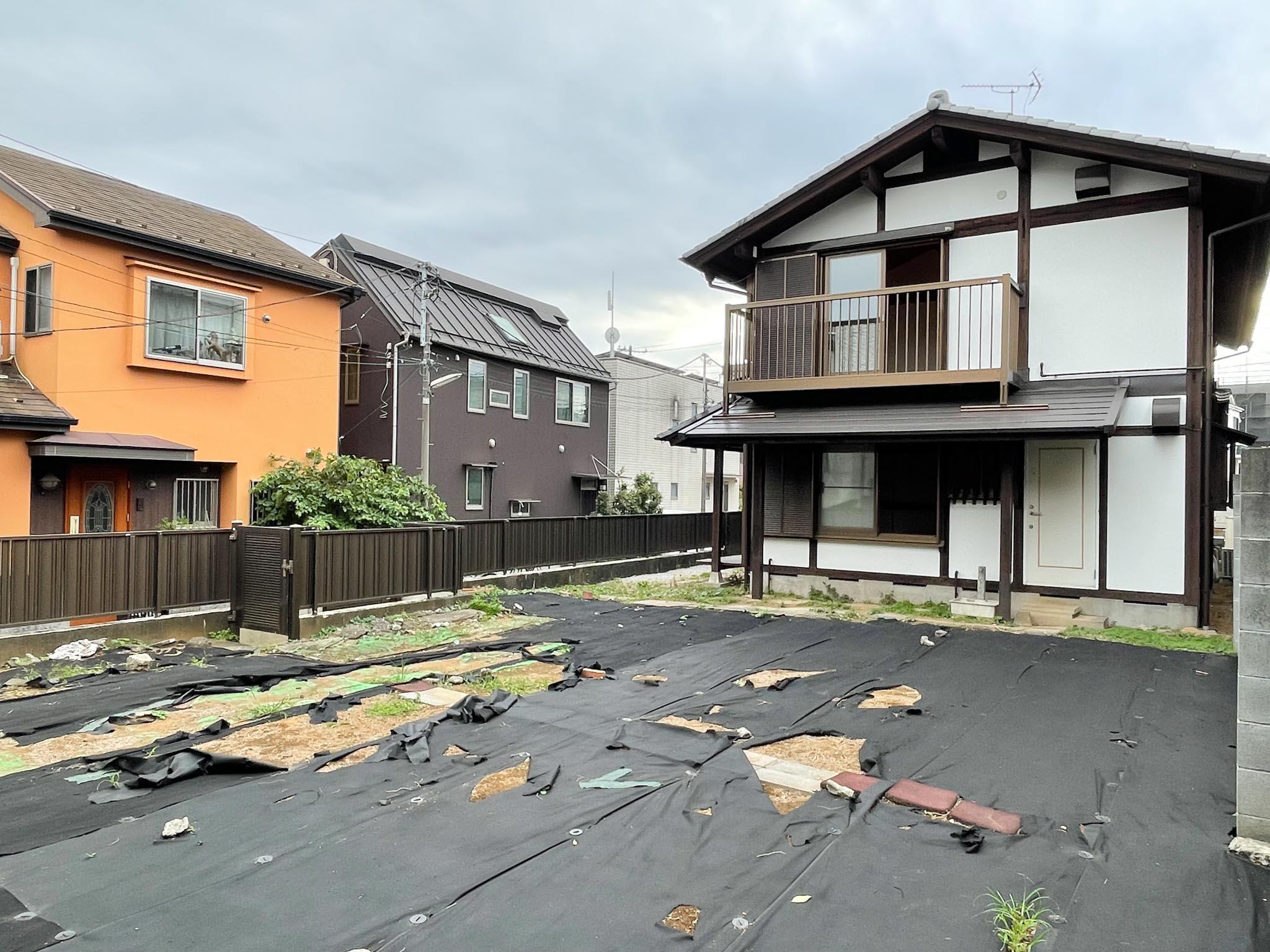 練馬区錦の賃貸物件/庭は周囲からも見えるので、注意しながらお過ごしください