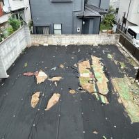 練馬区錦の賃貸物件/ベランダから庭が見下ろせます