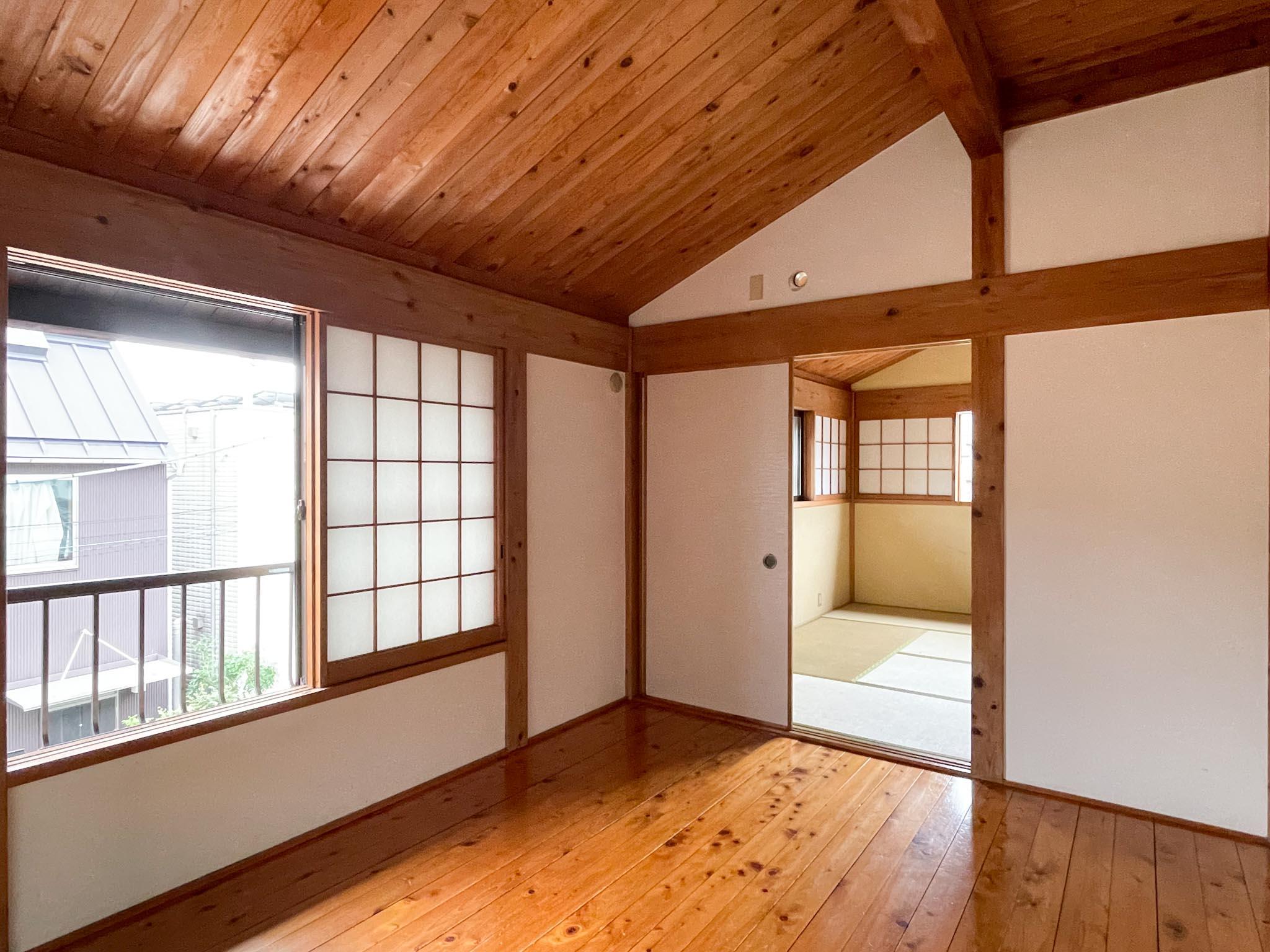 練馬区錦の賃貸物件/上階、6畳洋室：この部屋に収納はありません