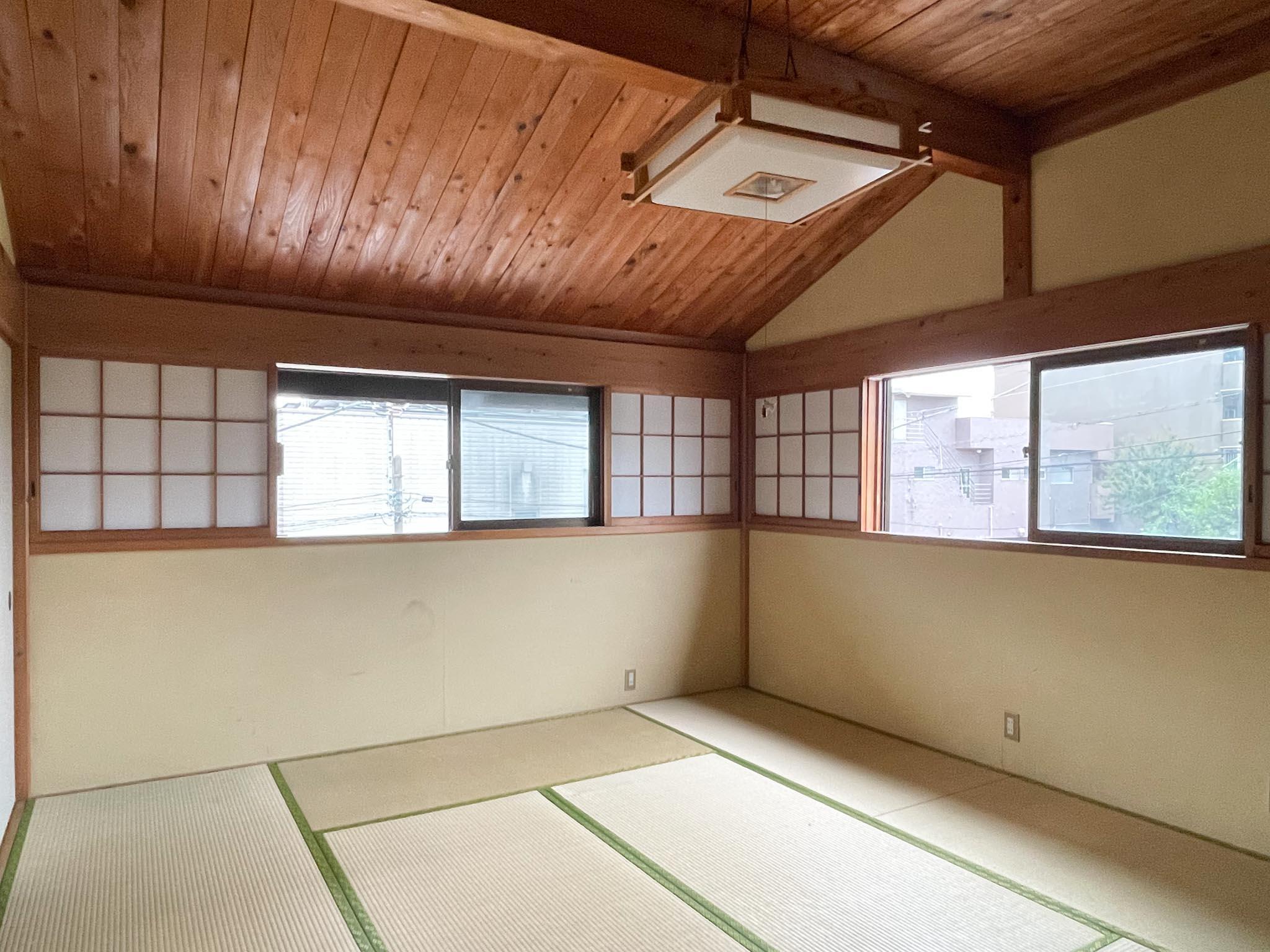 練馬区錦の賃貸物件/上階、10畳和室：広々とした和室がもう1室