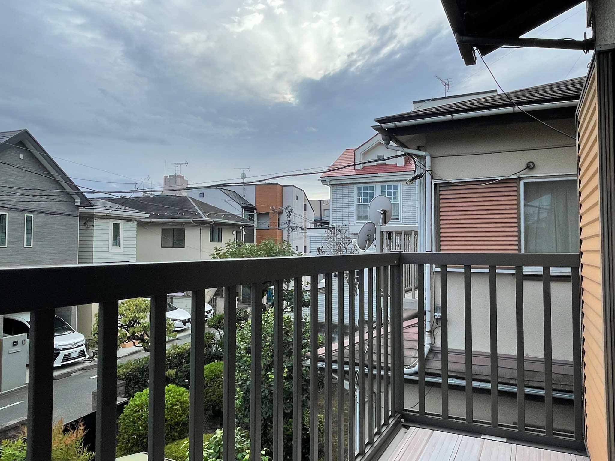 新宿区西落合の賃貸物件/上階:ベランダ