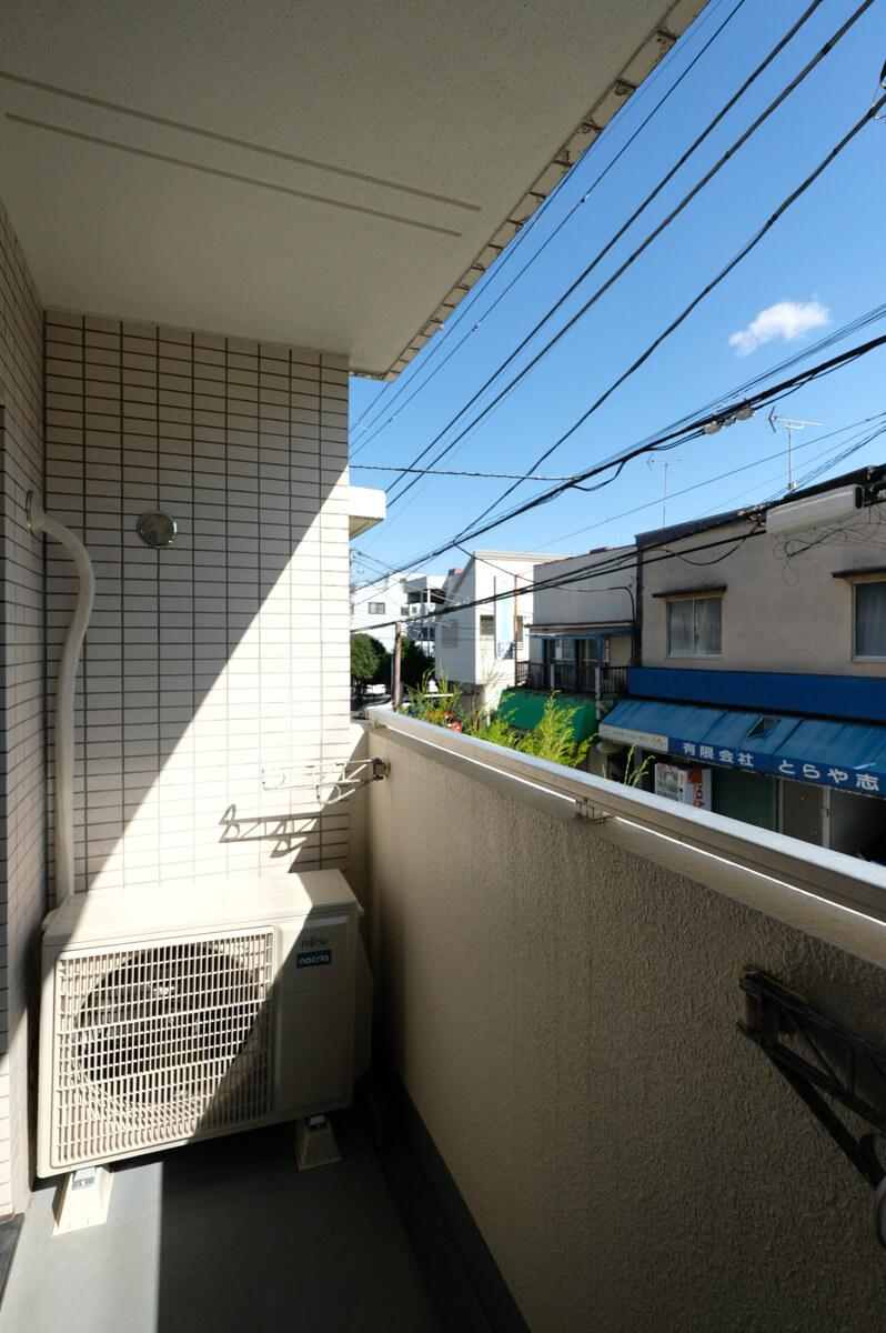 板橋区蓮根の賃貸物件/バルコニー