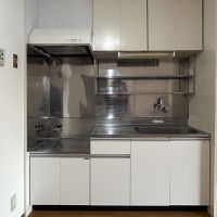 杉並区西荻北の賃貸物件/キッチン。備え付けのガスコンロはついていないため、入居者様ご自身で用意いただく形となります。