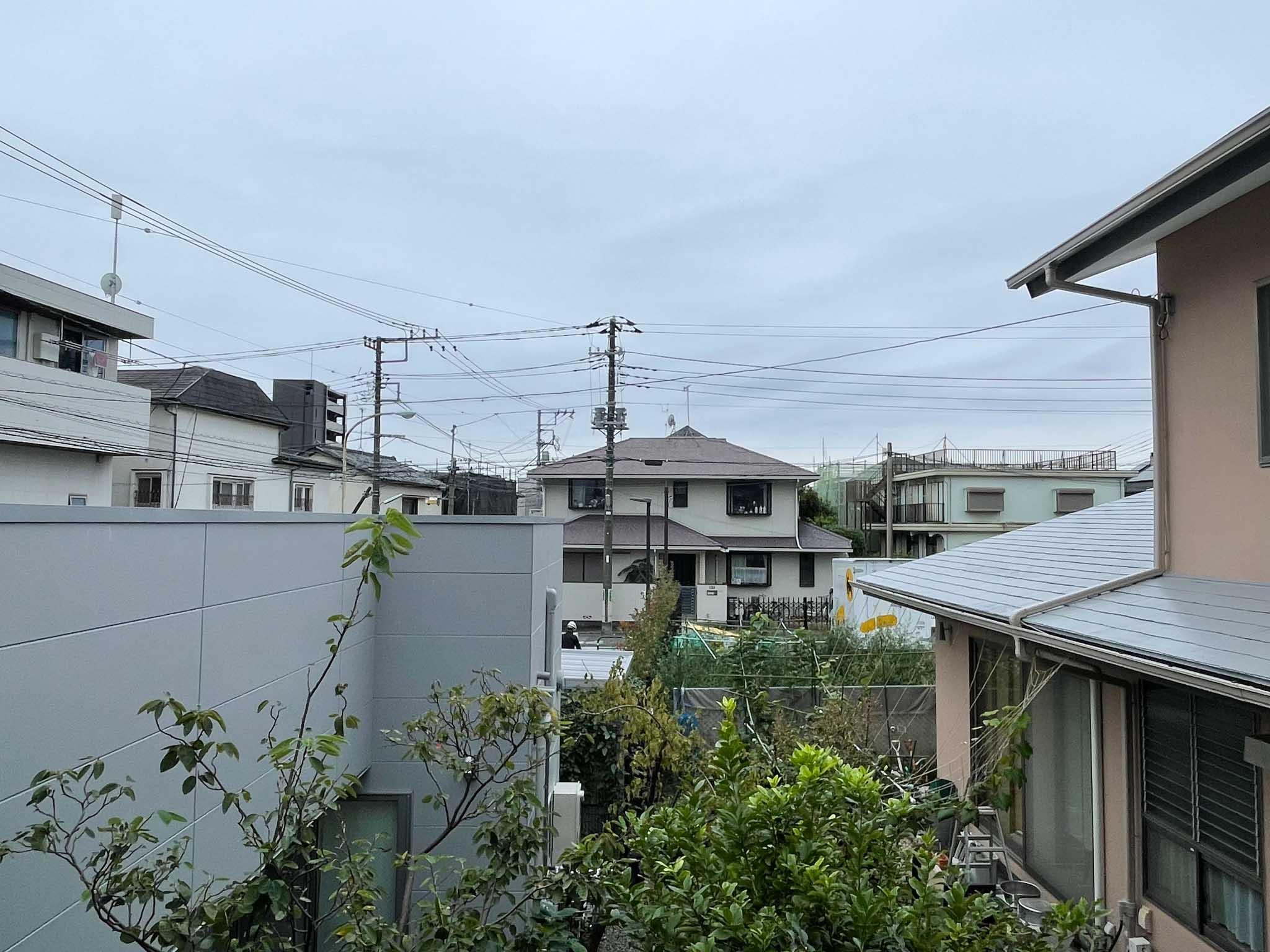 世田谷区豪徳寺の賃貸物件/203:年月が経てば、木が目の前まできそうです