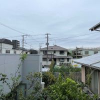 世田谷区豪徳寺の賃貸物件/203:年月が経てば、木が目の前まできそうです