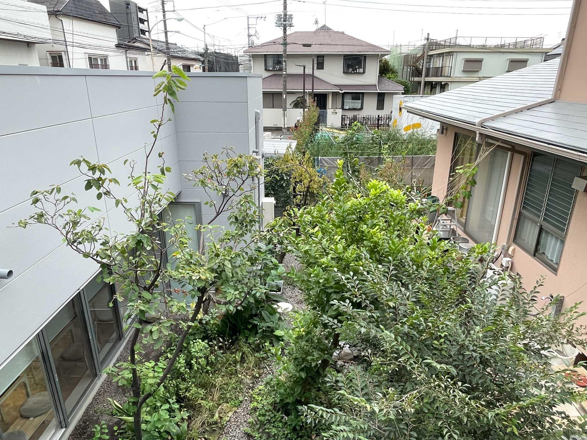 世田谷区豪徳寺の賃貸物件/203:見下ろすとこんな感じです