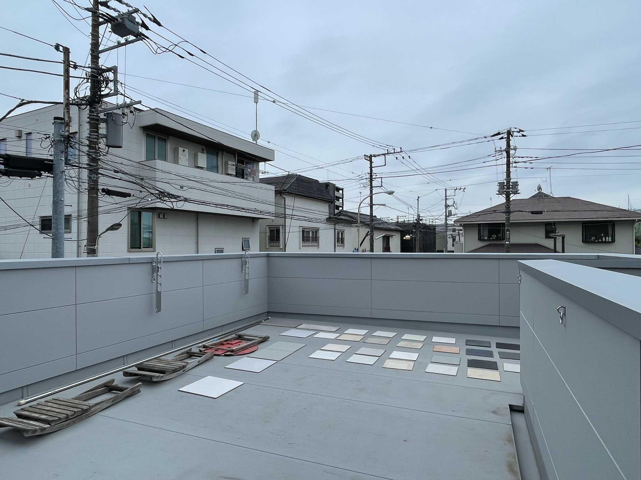 世田谷区豪徳寺の賃貸物件/2F:共用といえばこちらも。大きなルーフバルコニーです