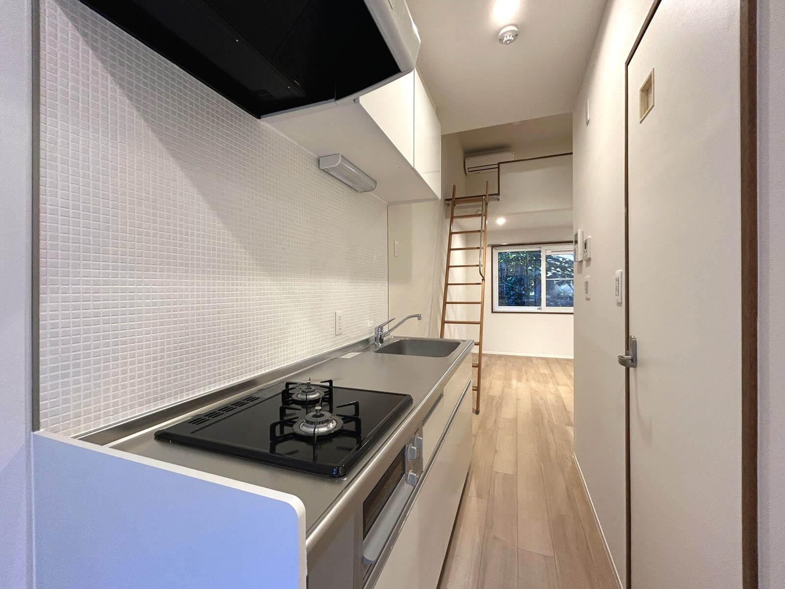 三鷹市井の頭の賃貸物件/小さな部屋には珍しい立派なキッチンがおすすめ！