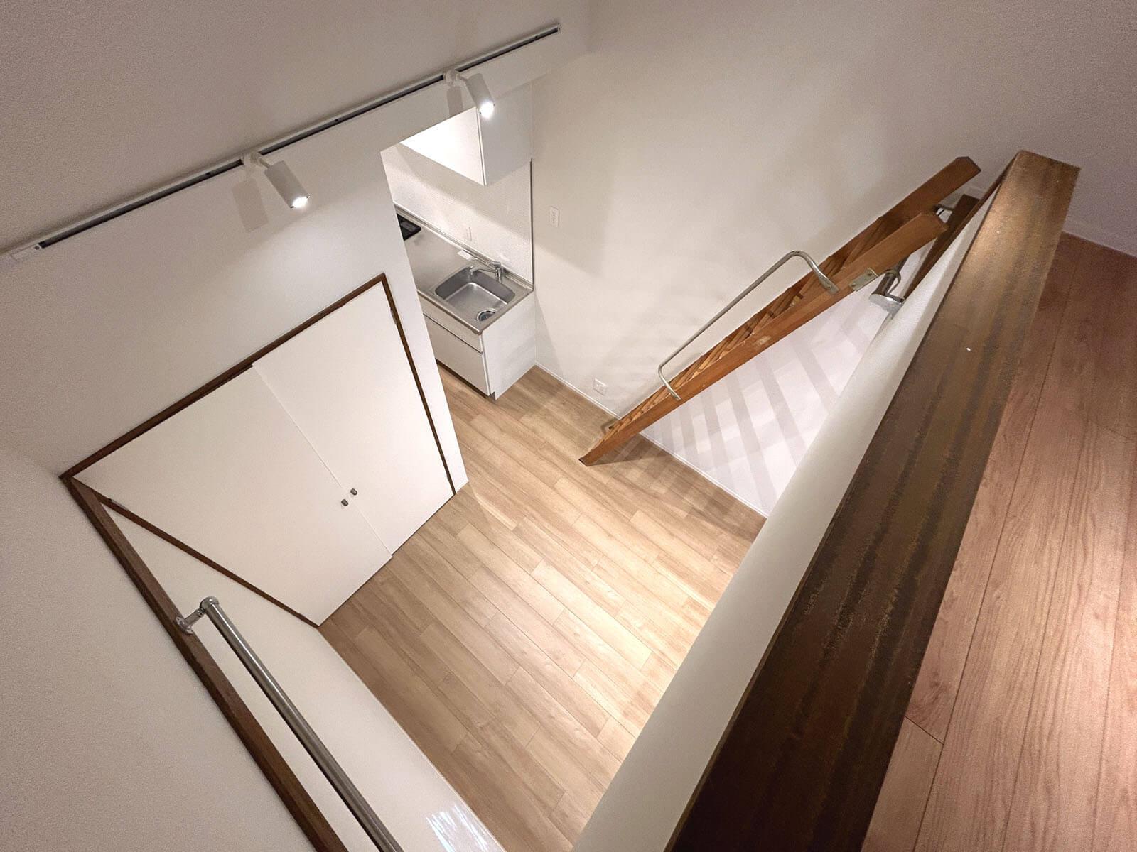 三鷹市井の頭の賃貸物件/上で寝れば下はまるっとリビングに