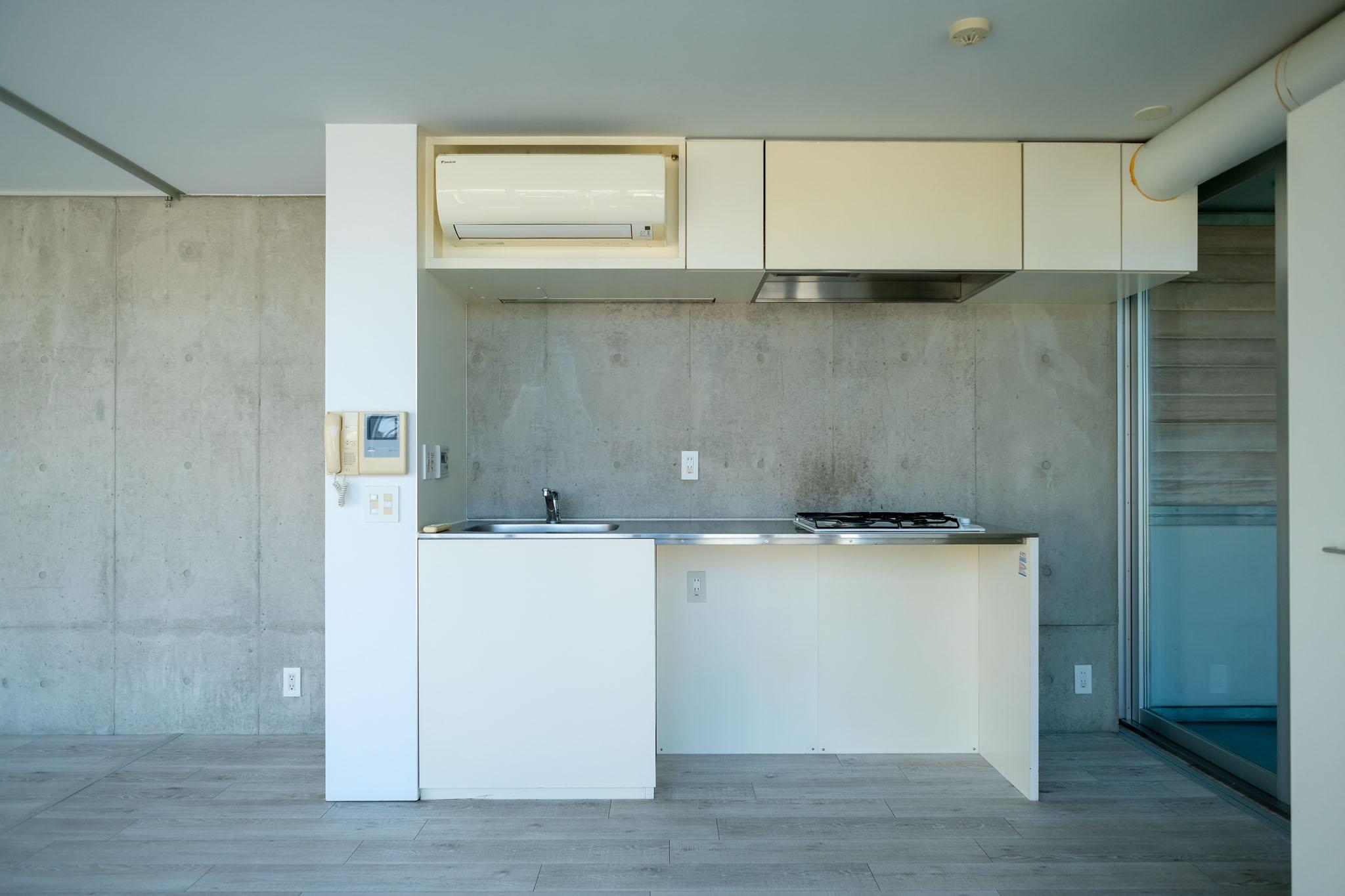 大田区北千束の賃貸物件/シンプルなキッチン