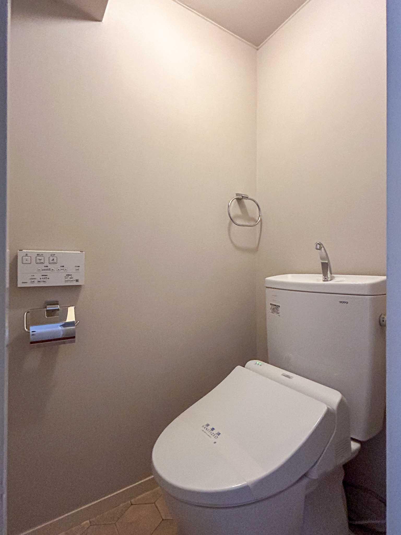 港区三田の賃貸物件/ウォシュレットトイレ