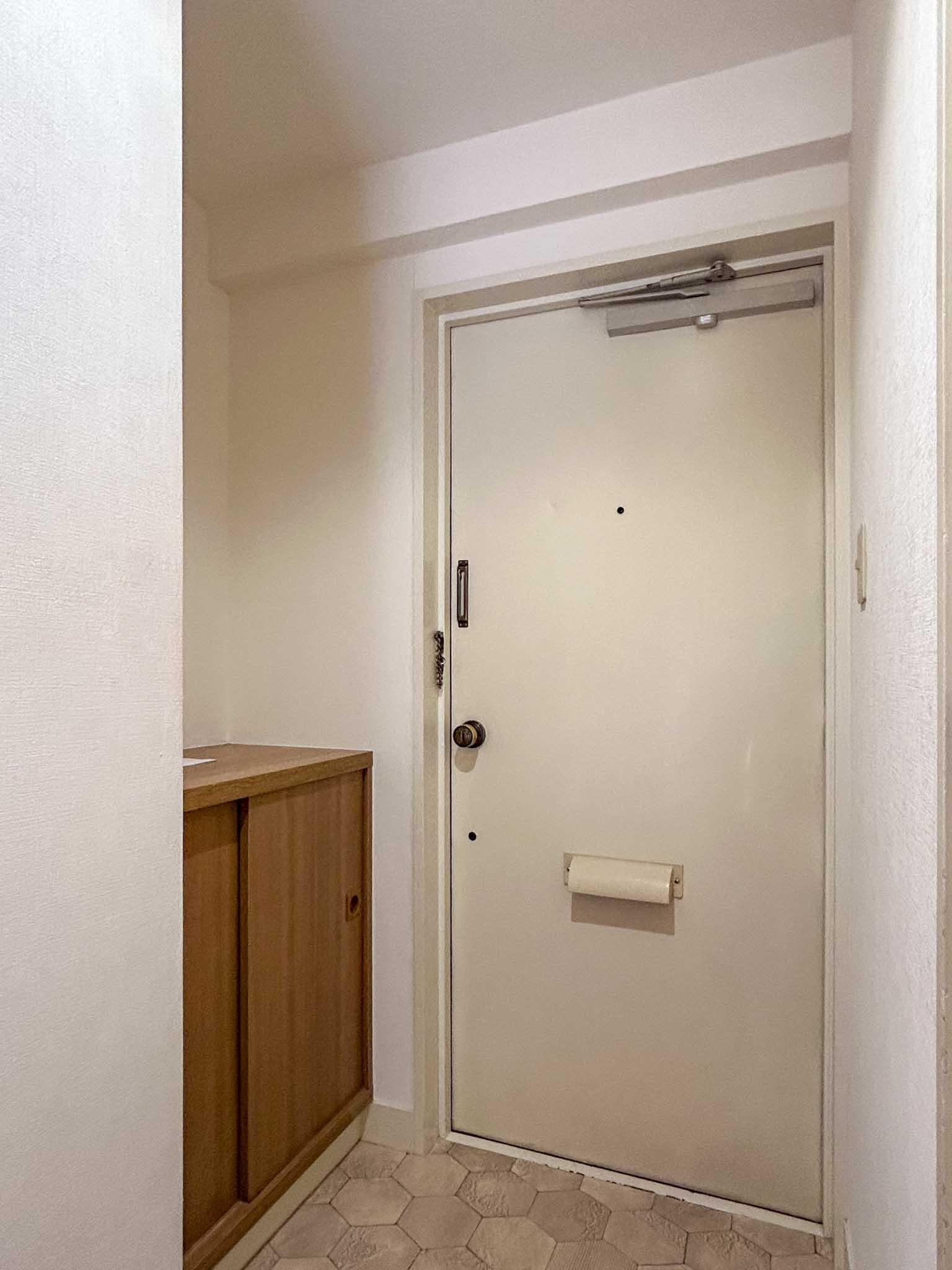 港区三田の賃貸物件/玄関