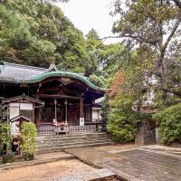 港区三田の賃貸物件/建物の裏手にある「御田八幡神社」
