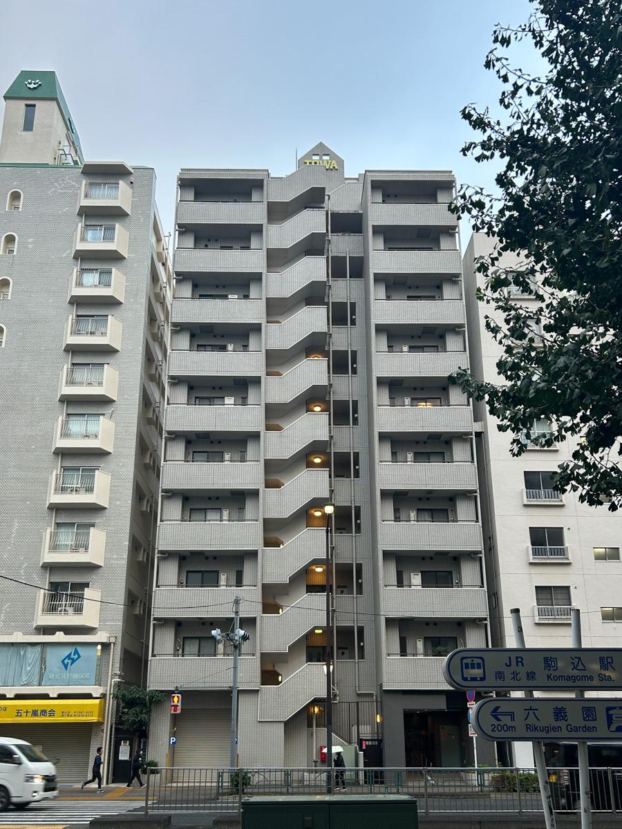 文京区本駒込の賃貸物件/マンション外観