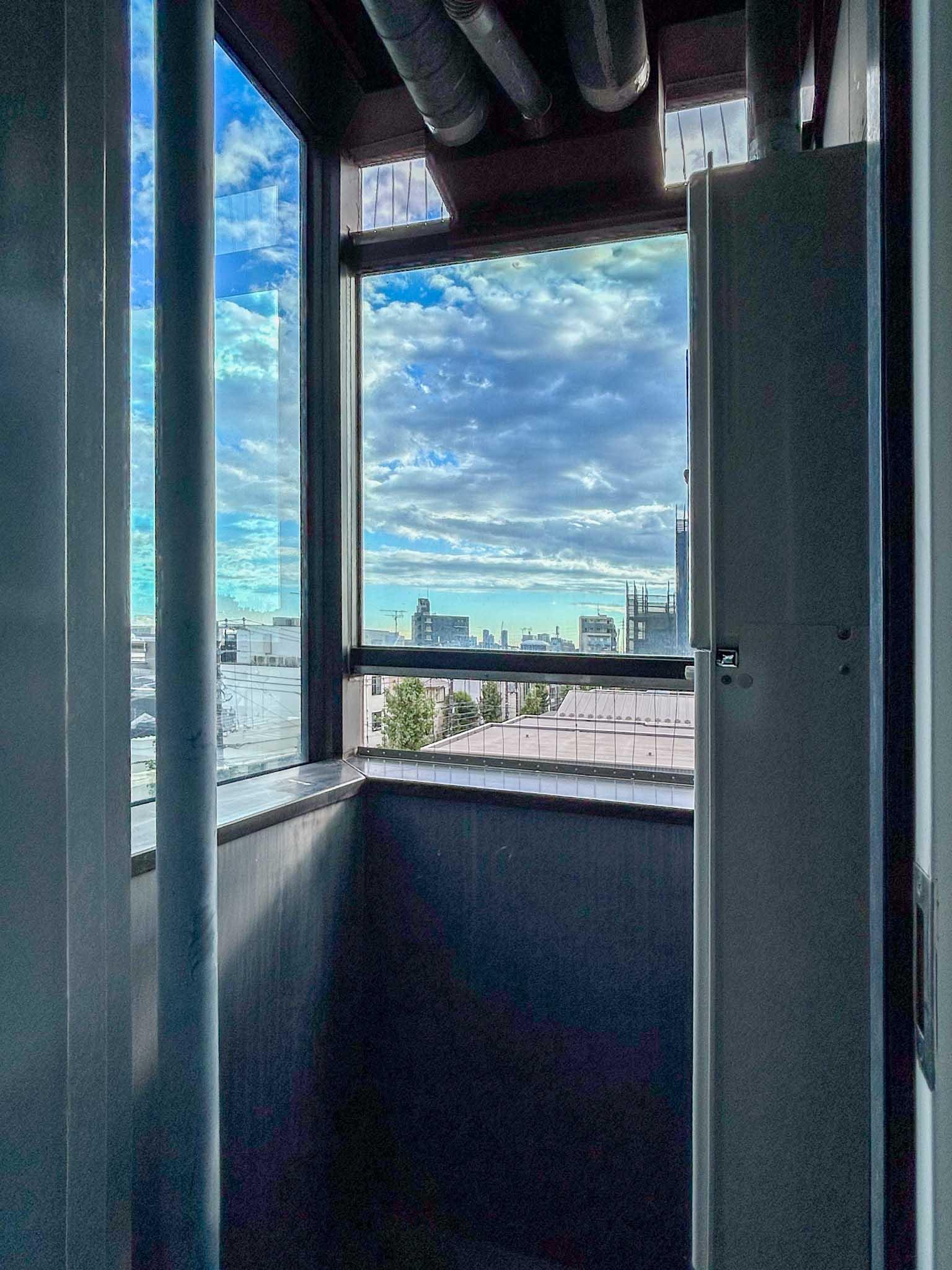 世田谷区の賃貸物件/南側のベランダ