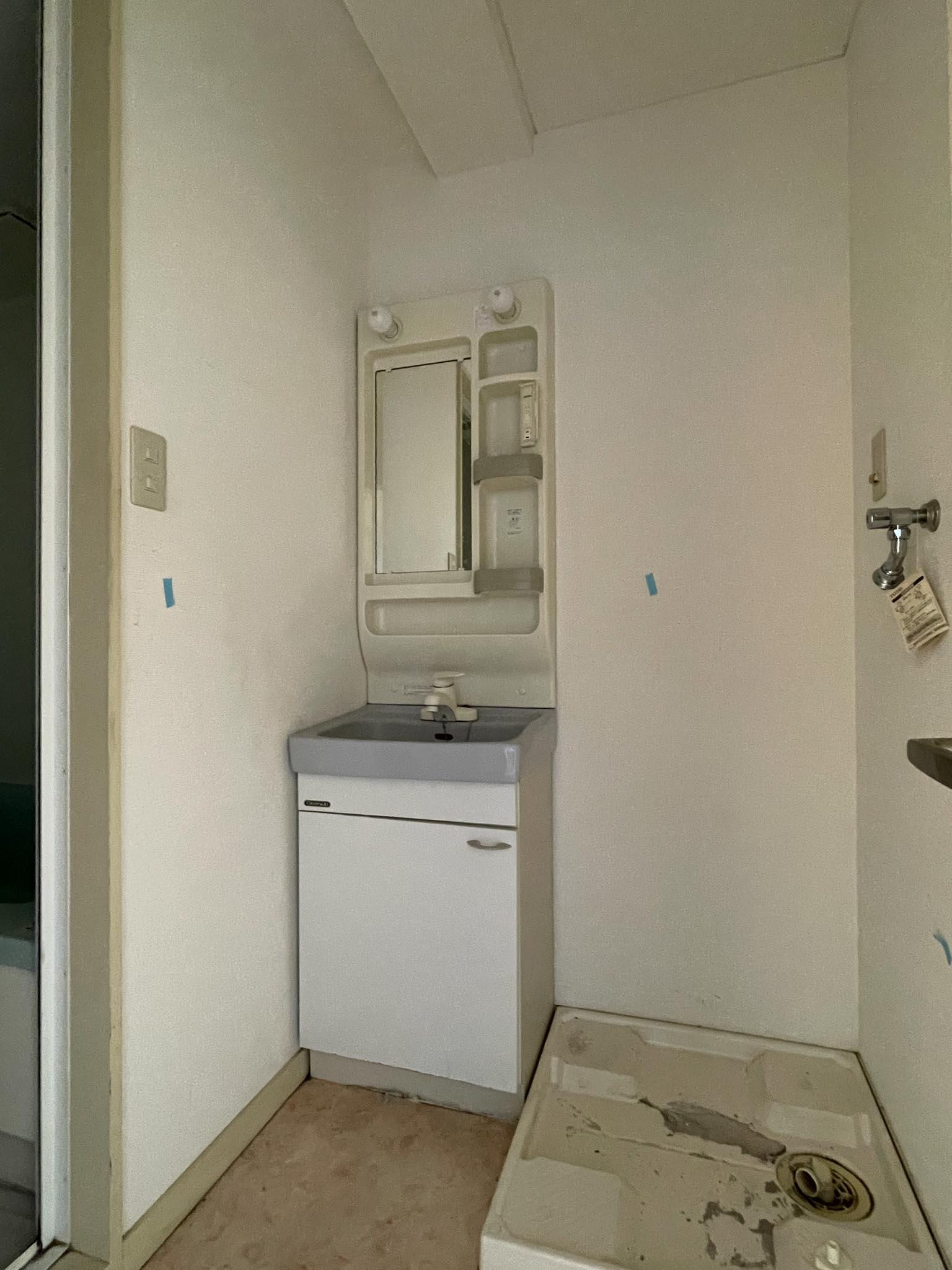 世田谷区上北沢の賃貸物件/洗面所