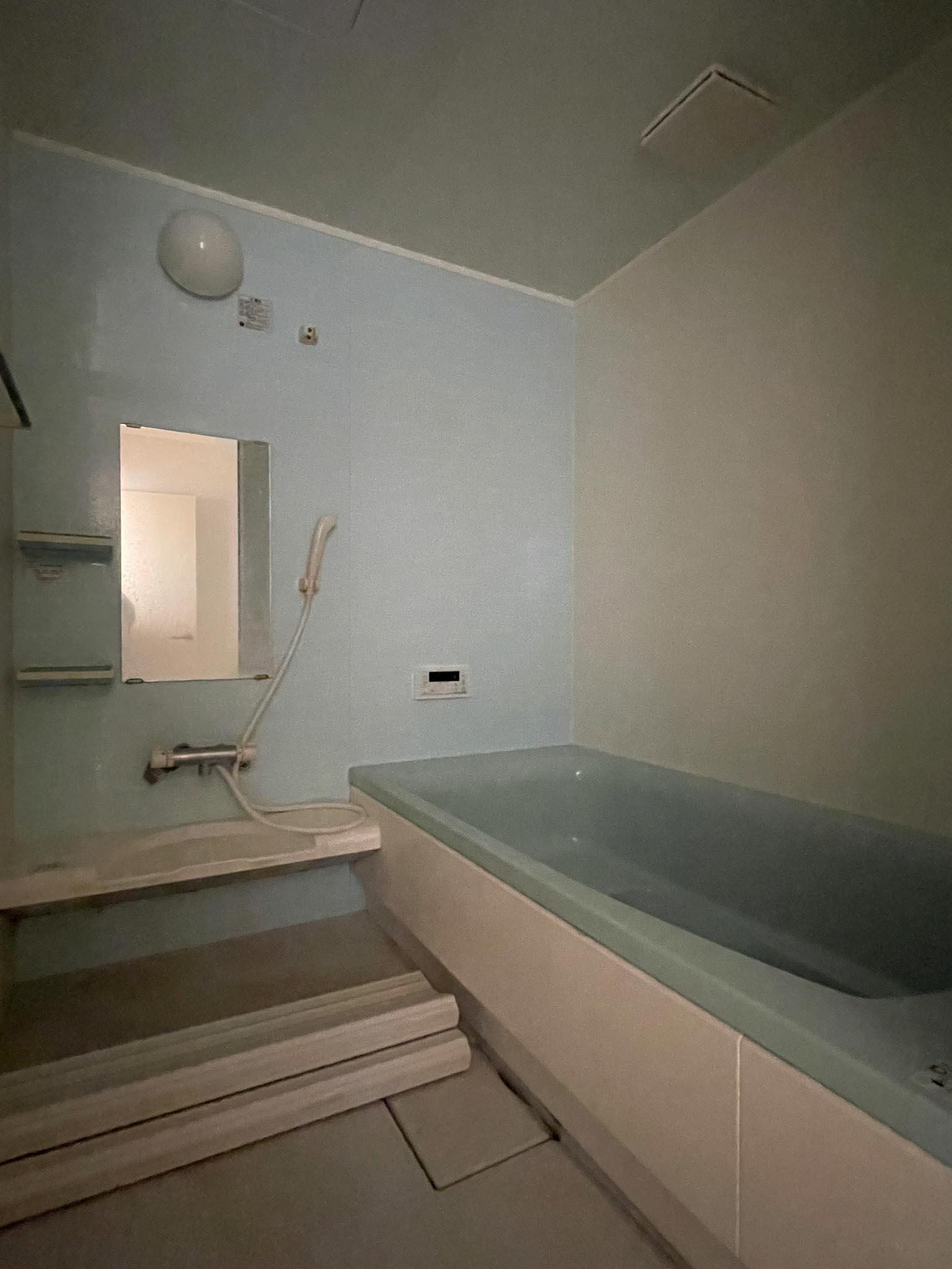 世田谷区上北沢の賃貸物件/浴室。追いだき付きです