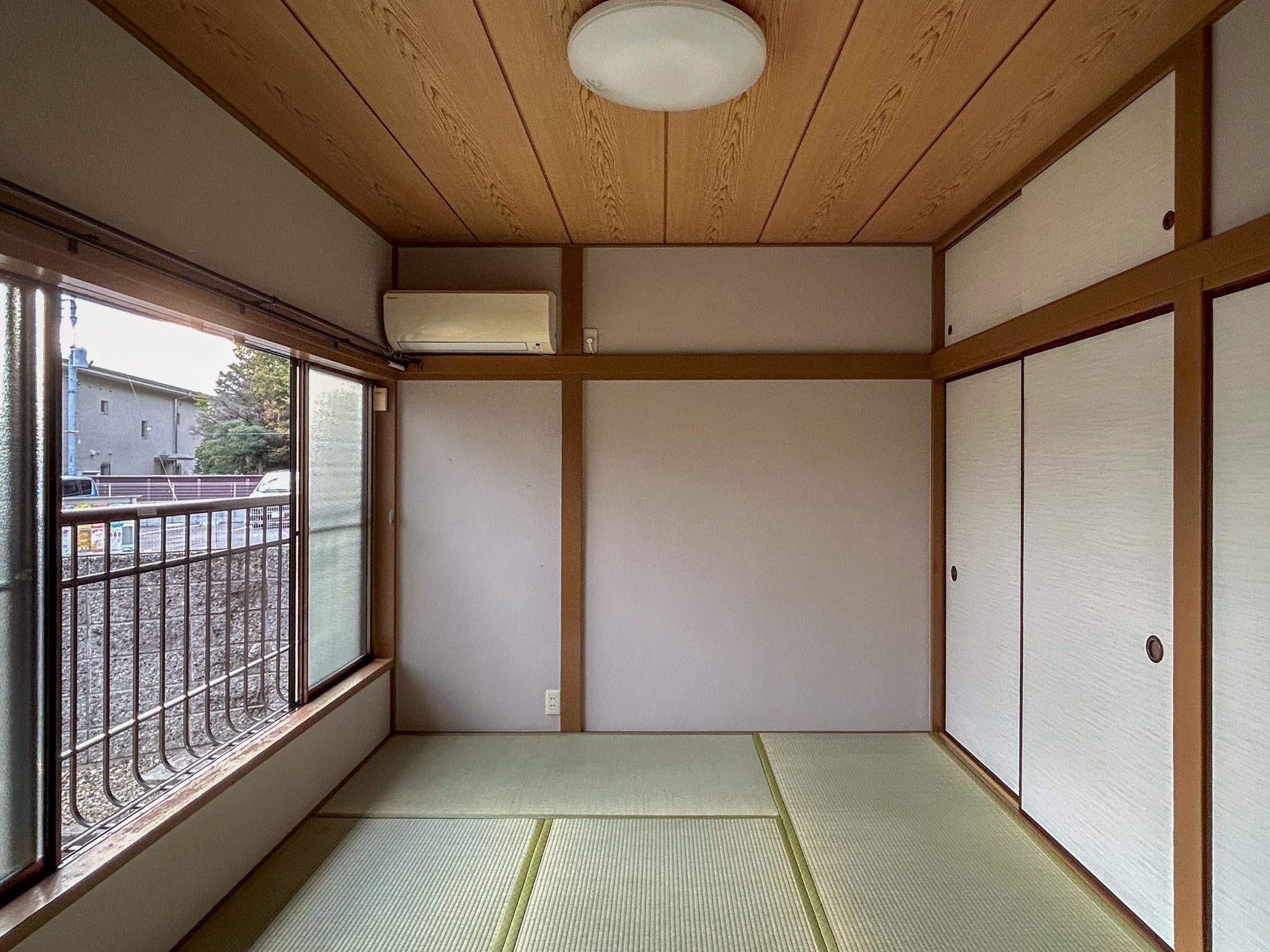 杉並区阿佐谷北の賃貸物件/南側の和室。広さは6畳ほど