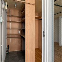 大田区東馬込の賃貸物件/玄関。オープンなシューズクローゼットが大容量