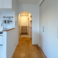 品川区南品川の賃貸物件/アールの効いた造作が個人的に好みなポイントでした。