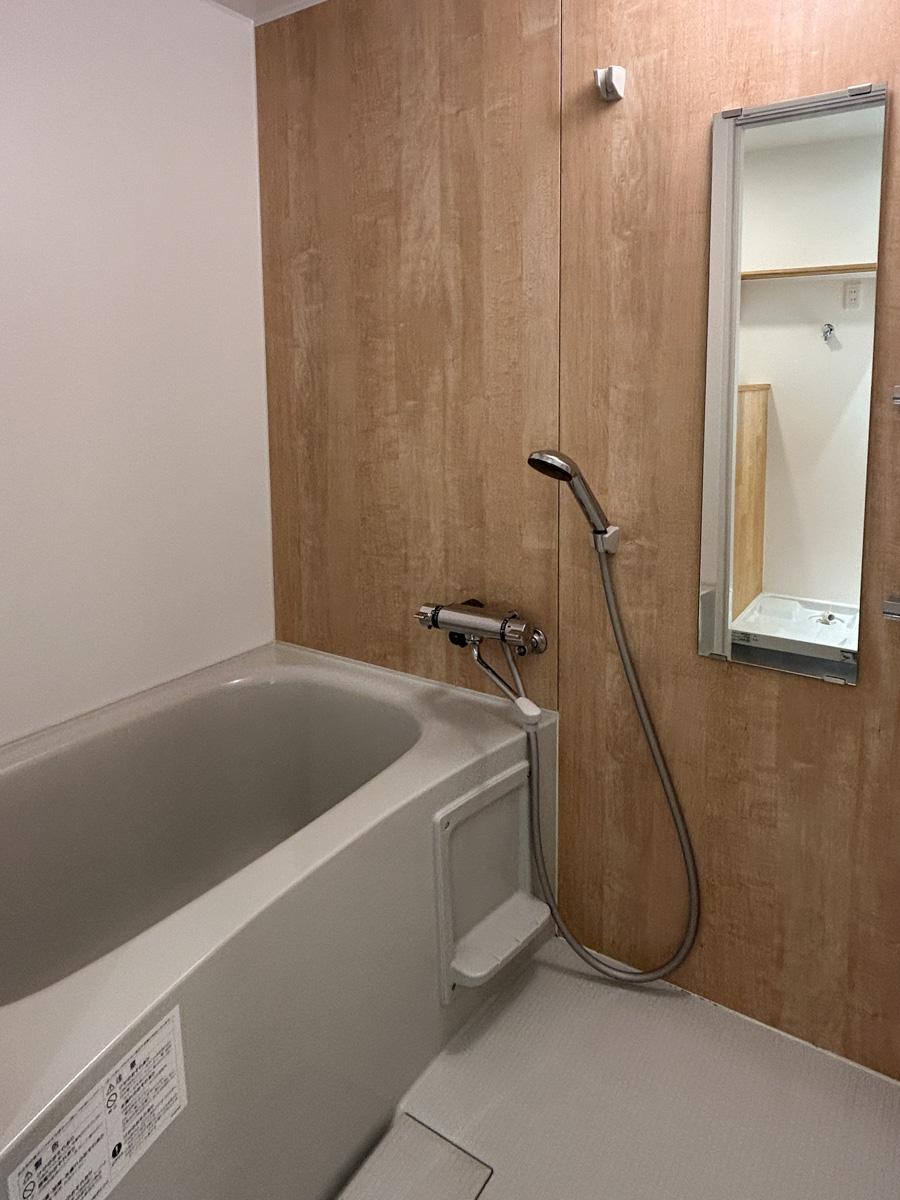 品川区南品川の賃貸物件/バスルーム。追い焚き機能はついていません。