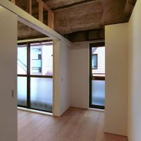 川崎市高津区溝口の賃貸物件/ベッドから窓辺を見るとこんな感じ