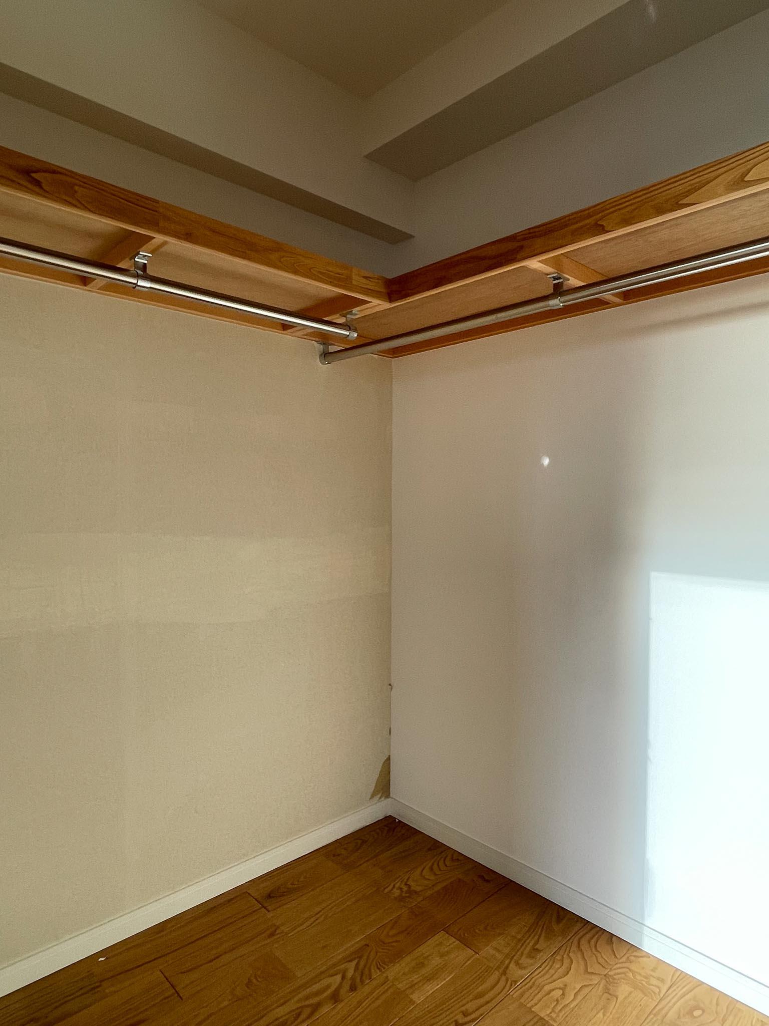 江戸川区瑞江の賃貸物件/ウォークインクローゼット内