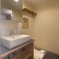 江戸川区瑞江の賃貸物件/洗面台もかわいらしいデザインのものを採用