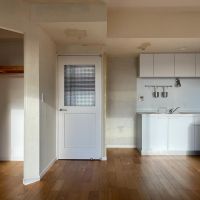 江戸川区瑞江の賃貸物件/リビングをベランダから