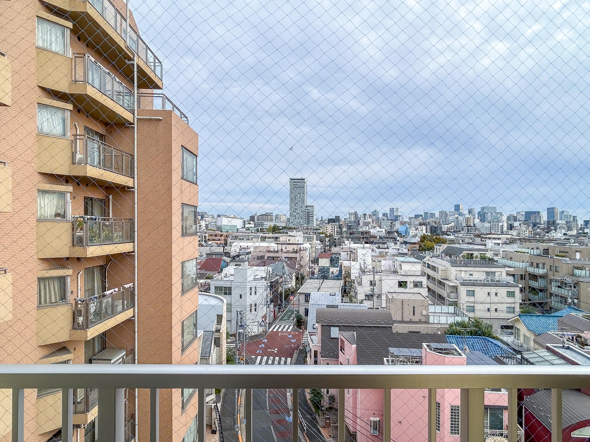 新宿区岩戸町の賃貸物件/ベランダからの景色