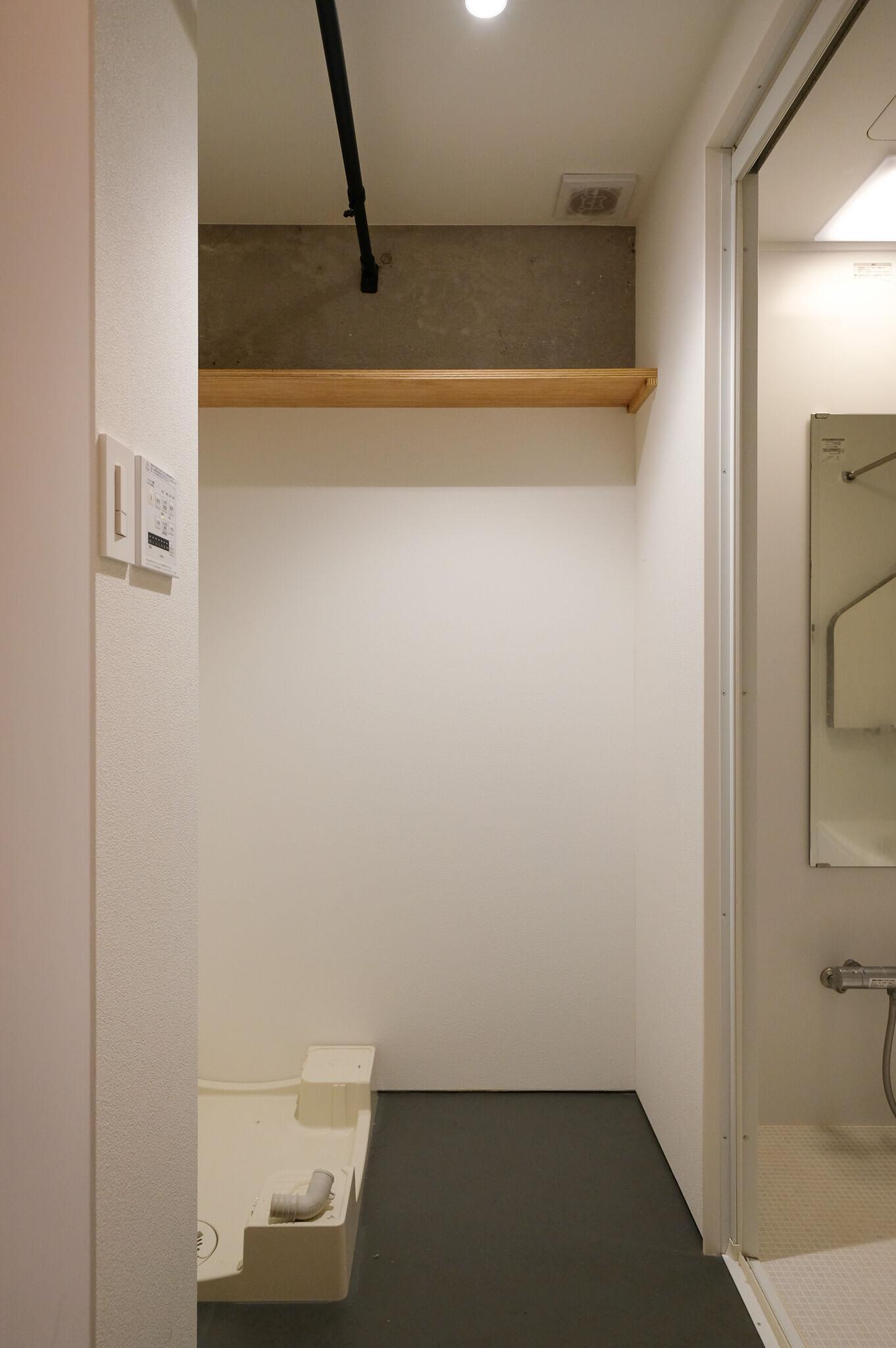 江東区白河の賃貸物件/写真の黒い物干し竿は付帯しません