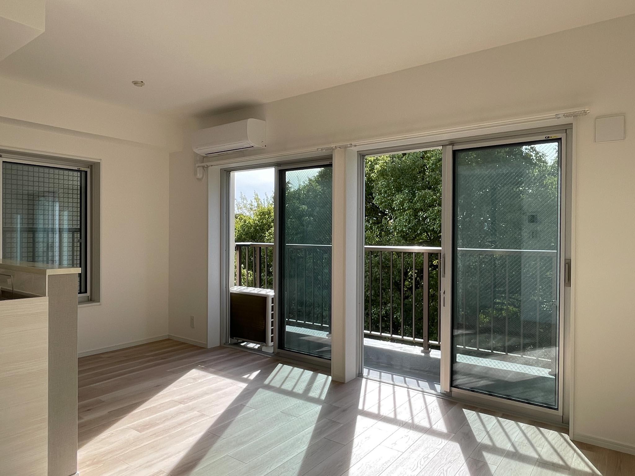 文京区本郷の賃貸物件/景色もさることながら、この眩い日差しにも感動します