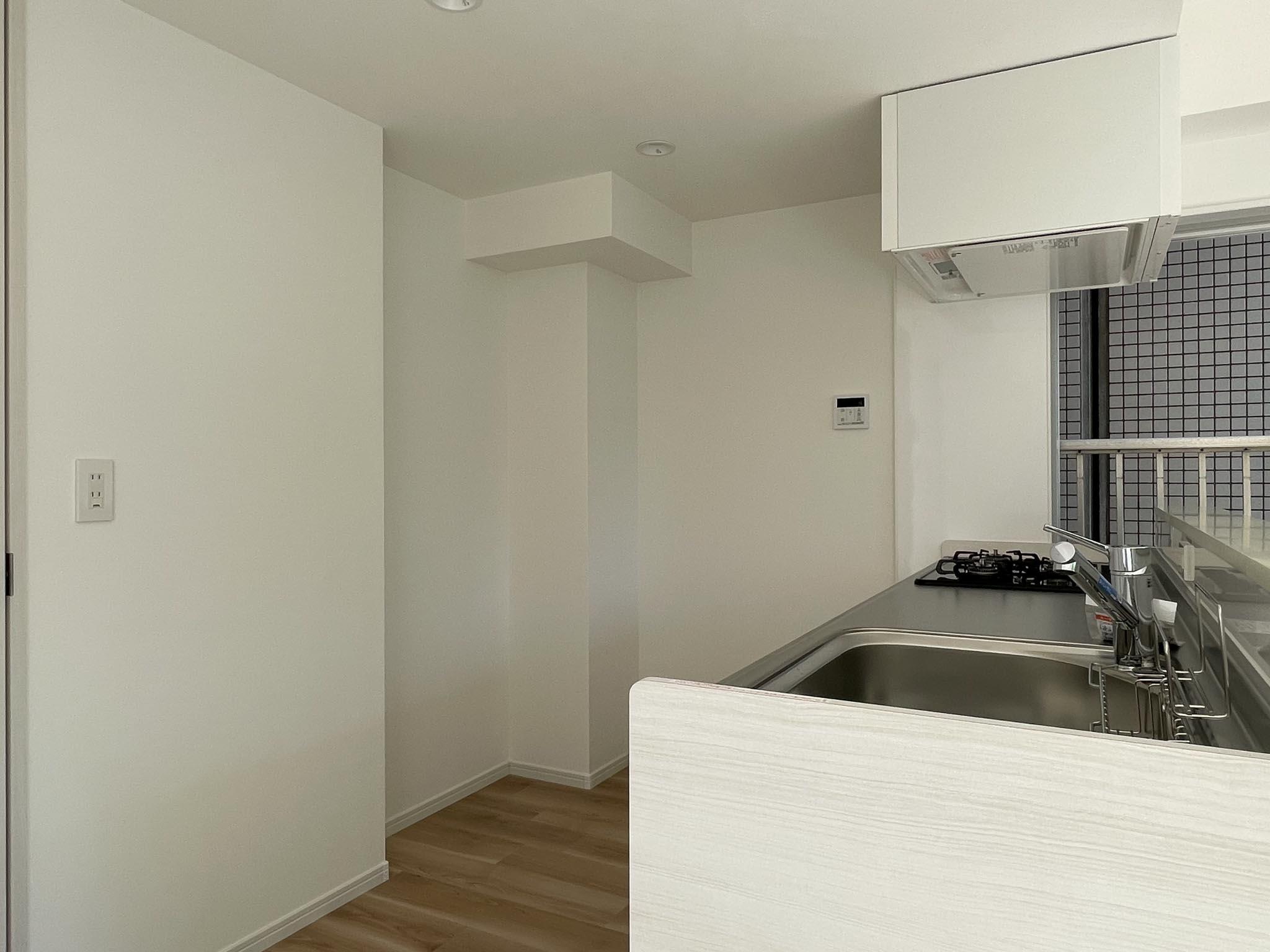 文京区本郷の賃貸物件/キッチン背面スペースも十分